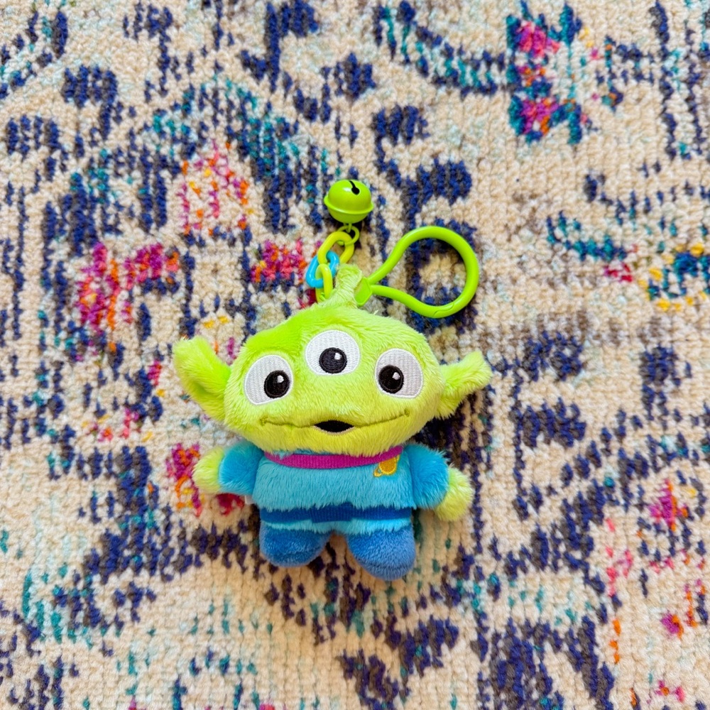 Toy Story Little Green Alien Plush Keychain Clip Potdemiel